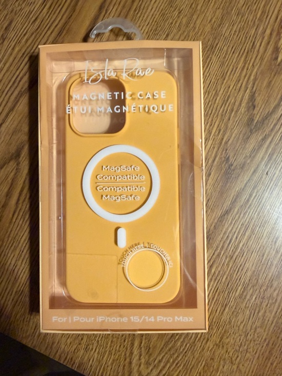 isla rae Other - MagSafe Compatible iPhone 15/14 Pro Max Case - Orange